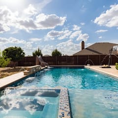The ultimate resort ranch style pool home on nearly a half acre!