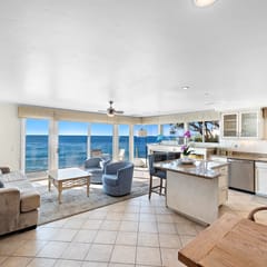 3 Unobstructed ocean view direct beach access! Oceanfront Villa with a Spectacular View (C)