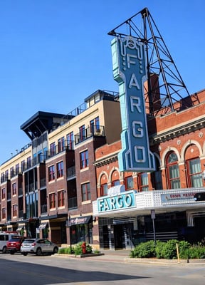 Downtown Fargo and the Broadway corridor