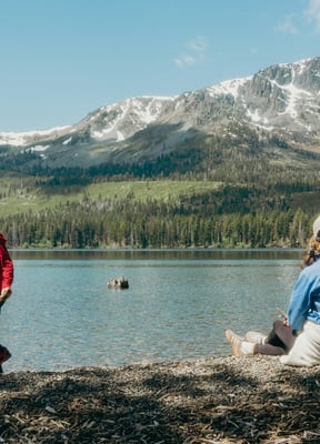 Incline Village Nevada shore Lake Tahoe family