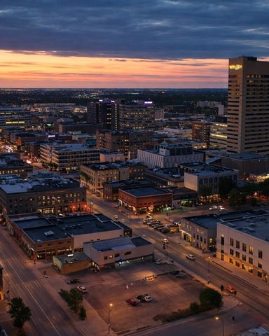 Lubbock West Texas evening light