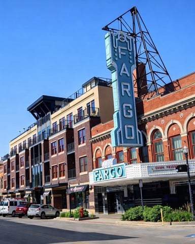 Downtown Fargo, North Dakota