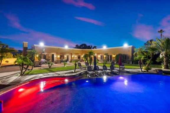 Privately Gated 2.3 Acre, Tuscan Villa Resort Property, View, pool and12' Slide!! - Image 1