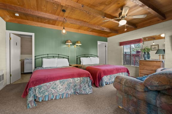 Family Sierra Cabin for 4 near Topaz Lake, Yosemite 2 Queens, Kitchen + Tub - Image 1