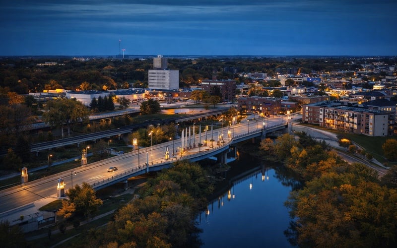 NDSU campus block in Fargo