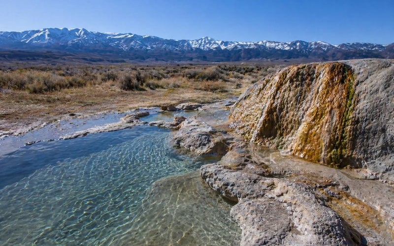 High country landscape in the Eastern Sierra Mountains