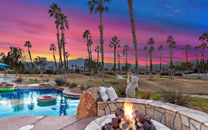 PGA West at dusk